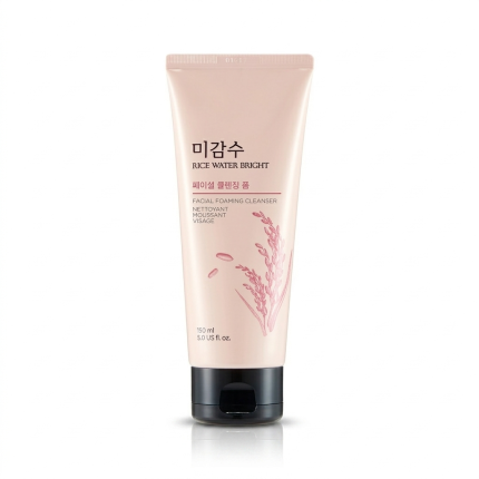 The Face Shop Rice Water Bright Foaming Cleanser