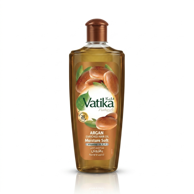 Vatika Naturals Argan Enriched Hair Oil