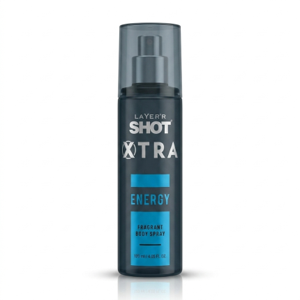 Layer'r Shot Xtra Energy Fragrant Body Spray