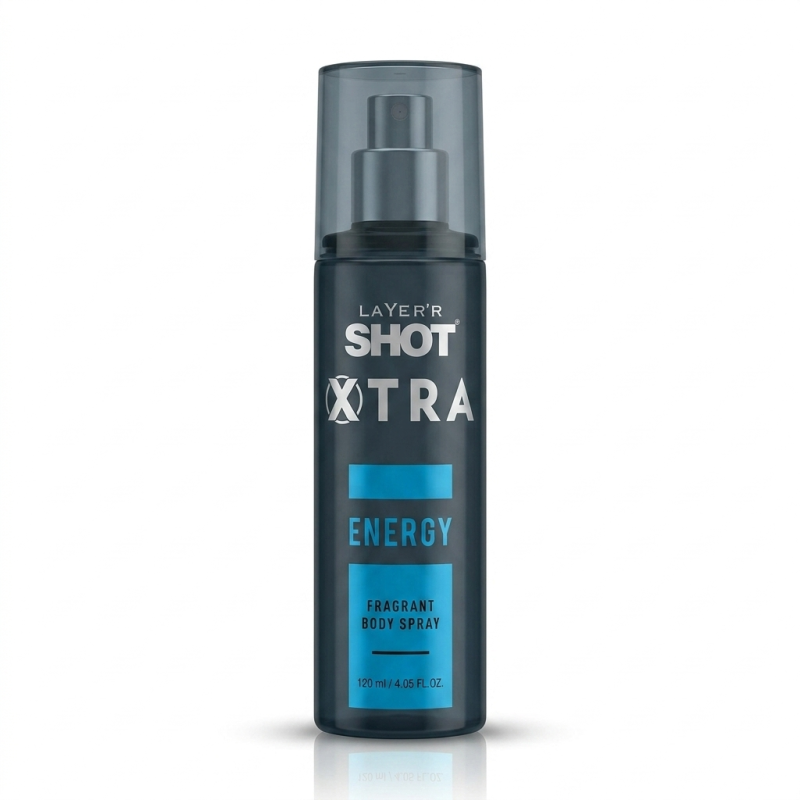 Layer'r Shot Xtra Energy Fragrant Body Spray