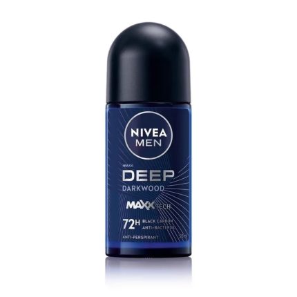 Nivea Men Deep Darkwood 72H Anti-Perspirant Roll-on 50ml