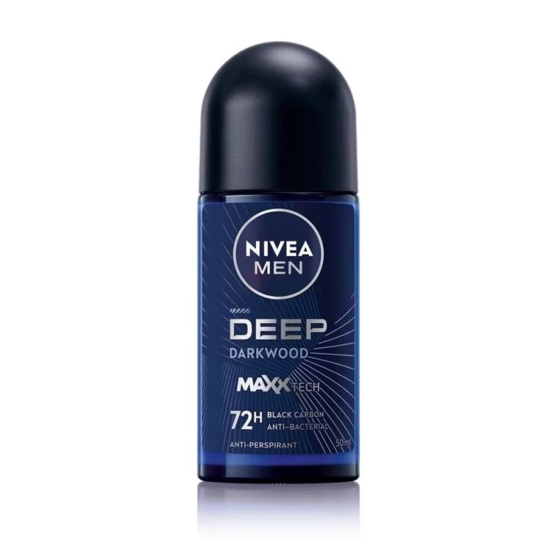 Nivea Men Deep Darkwood 72H Anti-Perspirant Roll-on 50ml