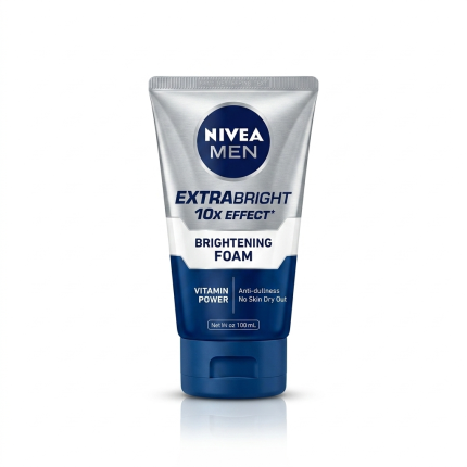 NIVEA MEN Extra Bright 10X Effect Brightening Foam