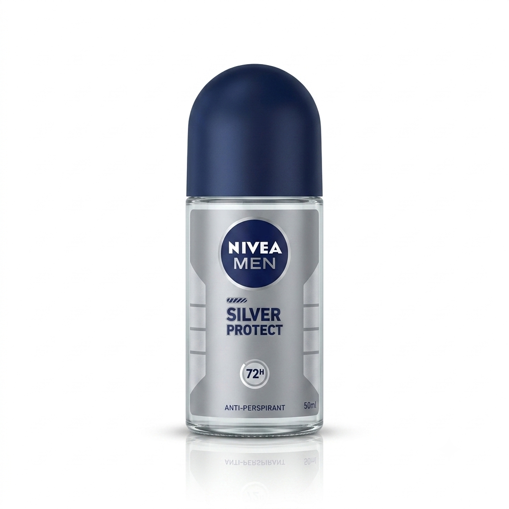 NIVEA MEN Silver Protect Anti-Perspirant Roll-On 50ml NIVEA MEN Silver Protect Anti-Perspirant Roll-On 50ml