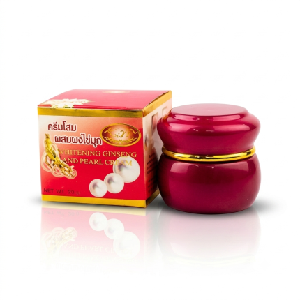 Kim Whitening Ginseng & Pearl Cream 20g