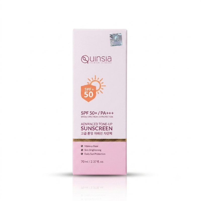 Quinsia Advance Tone-Up Sunscreen SPF 50 PA+++