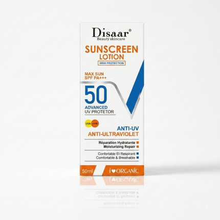 Disaar Sunscreen Lotion SPF 50 PA+++ 50ml