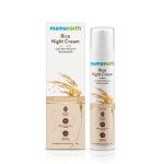 Mamaearth Rice Night Cream with Rice Water & Niacinamide 50g