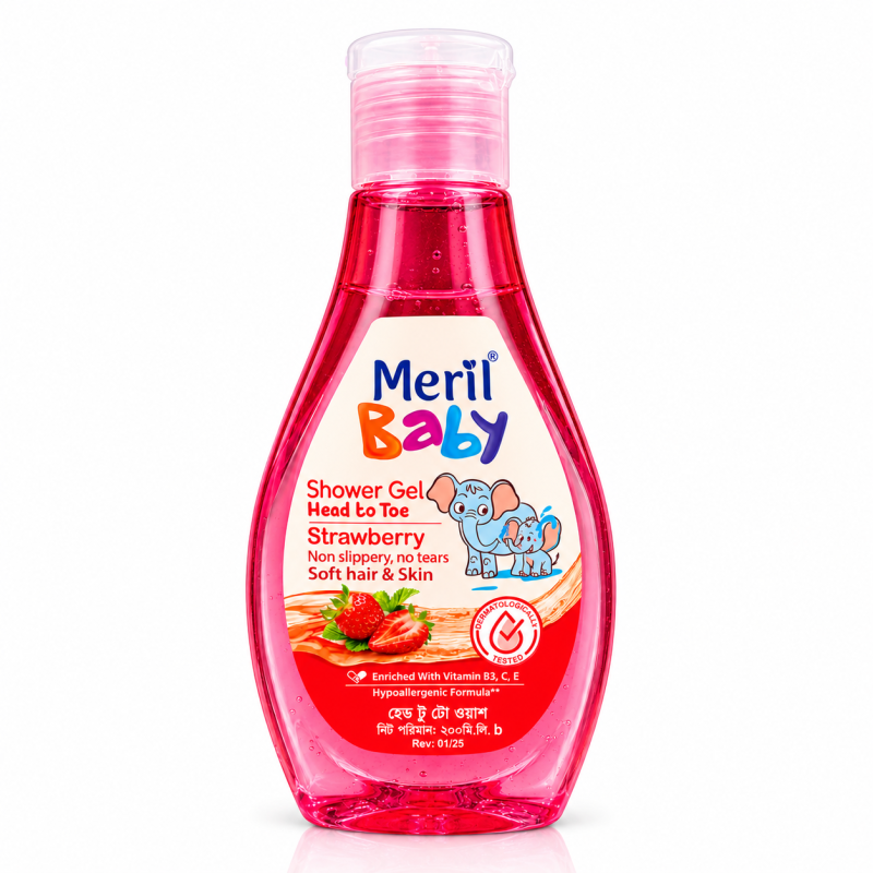 Meril Baby Strawberry Shower Gel